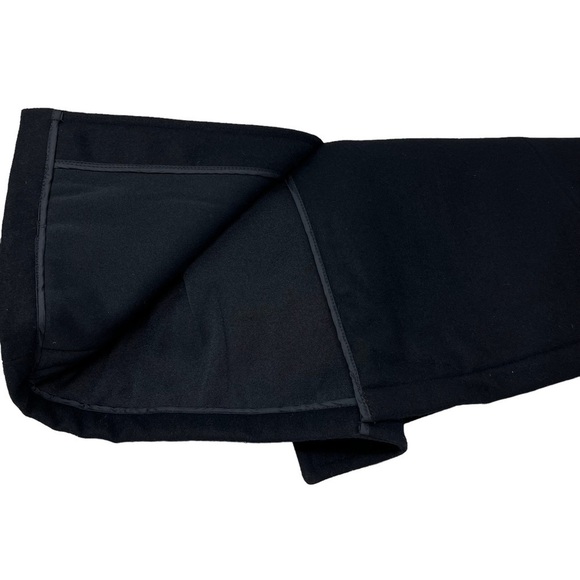 DSCP Quarterdeck Black Wool Navy Pea Coat Overcoat Size 14R US Enlisted Military - Picture 10 of 16